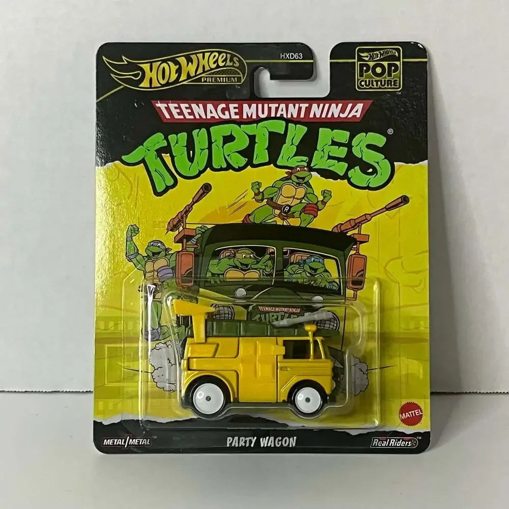 Hot Wheels Premium Pop Culture Teenage Mutant Ninja Turtles Party Wagon